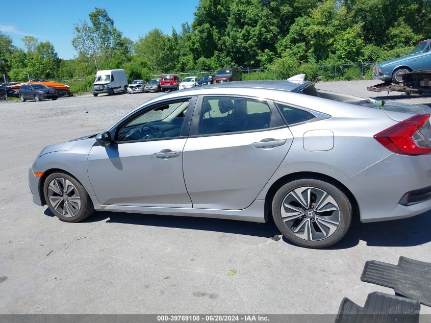 2018 Honda Civic Ex-T VIN: JHMFC1F37JX034100 Lot: 39769108