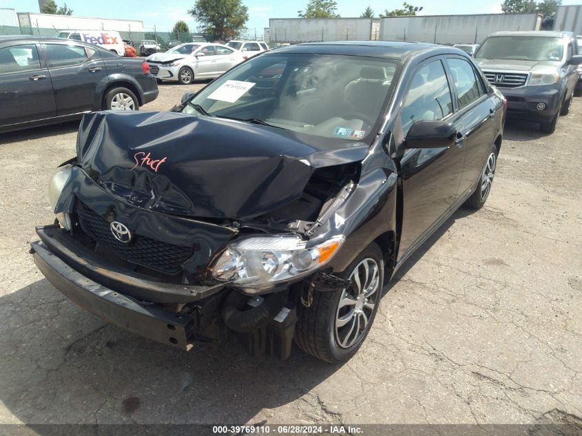2010 Toyota Corolla Le VIN: 1NXBU4EE1AZ315453 Lot: 39769110