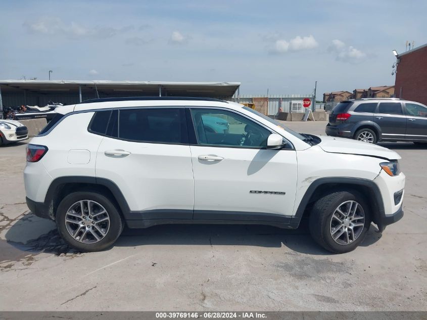 2019 Jeep Compass Sun And Wheel Fwd VIN: 3C4NJCBB0KT711528 Lot: 39769146