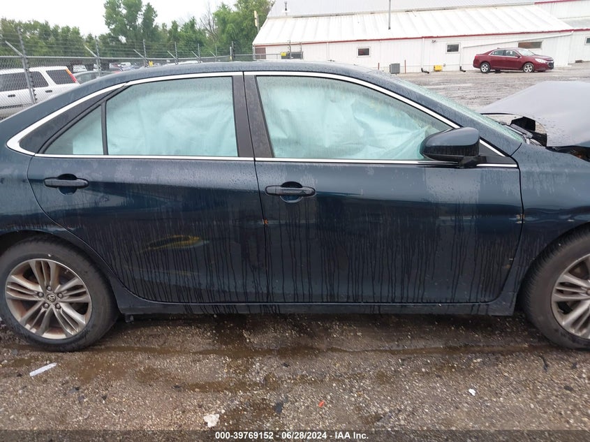2016 Toyota Camry Se VIN: 4T1BF1FK5GU503849 Lot: 39769152