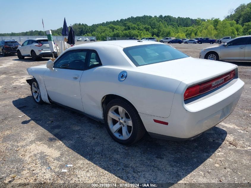 2C3CDYAG6CH180259 2012 Dodge Challenger Sxt