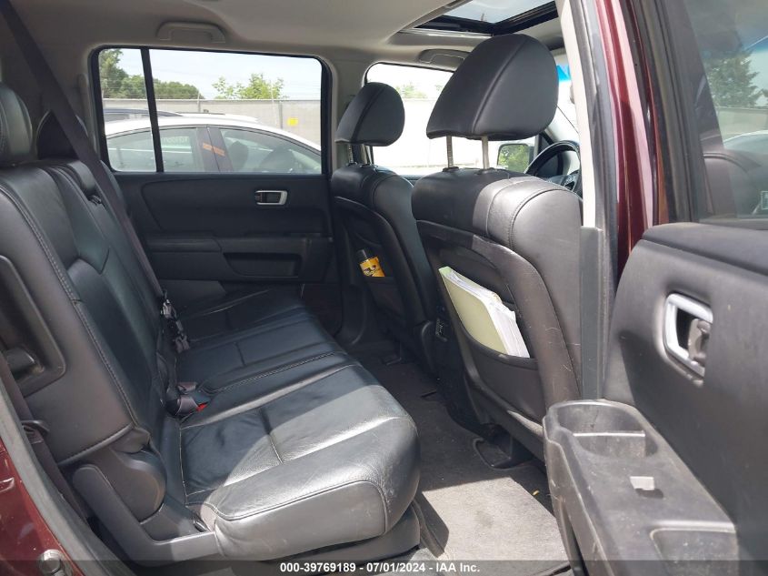 2011 Honda Pilot Ex-L VIN: 5FNYF4H71BB015671 Lot: 39769189