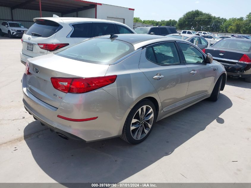 2015 Kia Optima Sx Turbo VIN: 5XXGR4A62FG409235 Lot: 39769190