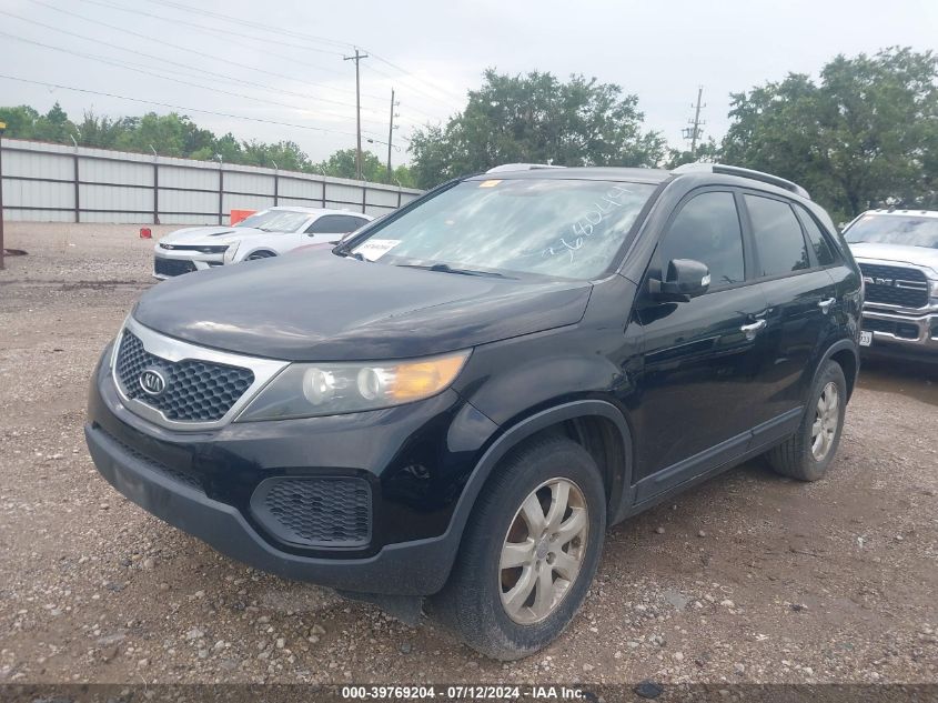 2013 Kia Sorento Lx V6 VIN: 5XYKT4A26DG368044 Lot: 39769204