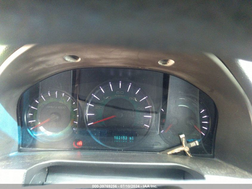 2011 Ford Fusion Se VIN: 3FAHP0HA7BR195034 Lot: 39769256