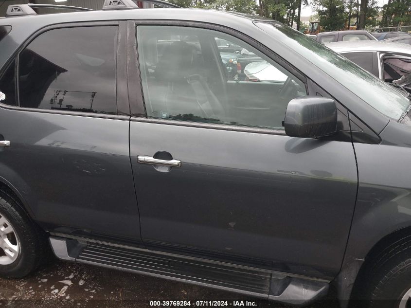 2004 Acura Mdx VIN: 2HNYD18654H554460 Lot: 39769284