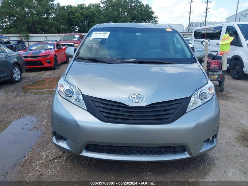 2013 Toyota Sienna Xle V6 8 Passenger VIN: 5TDYK3DC1DS386322 Lot: 39769307