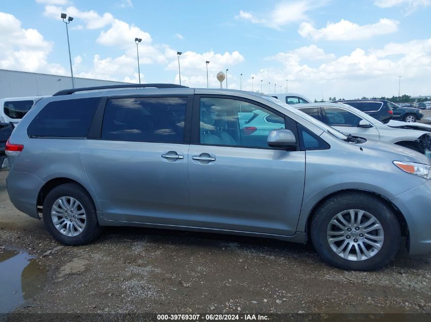 2013 Toyota Sienna Xle V6 8 Passenger VIN: 5TDYK3DC1DS386322 Lot: 39769307