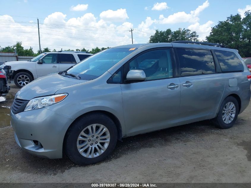 2013 Toyota Sienna Xle V6 8 Passenger VIN: 5TDYK3DC1DS386322 Lot: 39769307