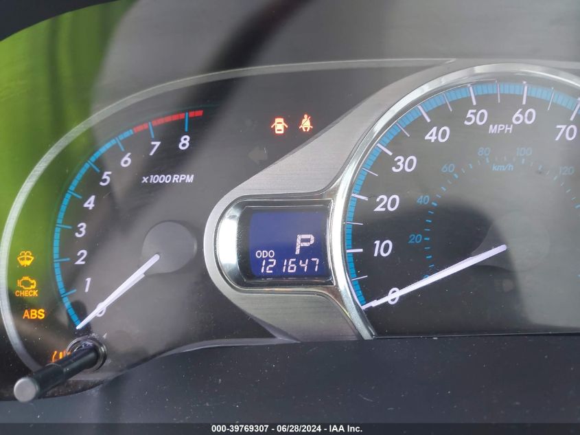 2013 Toyota Sienna Xle V6 8 Passenger VIN: 5TDYK3DC1DS386322 Lot: 39769307