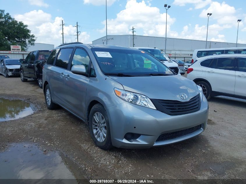 2013 Toyota Sienna Xle V6 8 Passenger VIN: 5TDYK3DC1DS386322 Lot: 39769307