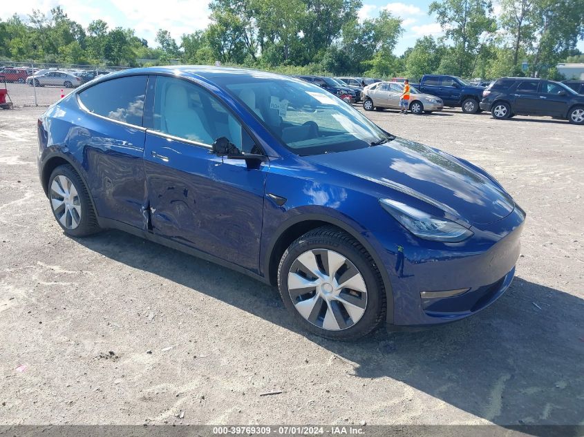 2021 Tesla Model Y Long Range Dual Motor All-Wheel Drive VIN: 5YJYGDEE6MF264146 Lot: 39769309