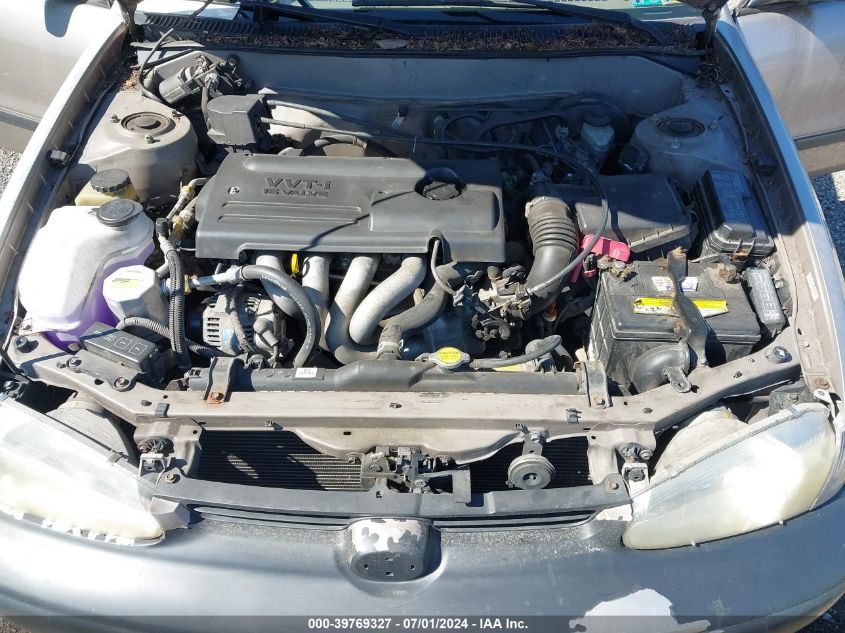 2001 Chevrolet Prizm VIN: 1Y1SK52811Z445293 Lot: 39769327