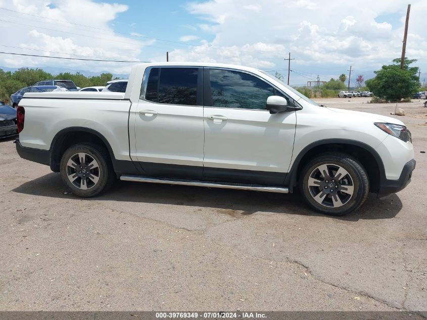 2017 Honda Ridgeline Rtl-T VIN: 5FPYK3F64HB034442 Lot: 39769349