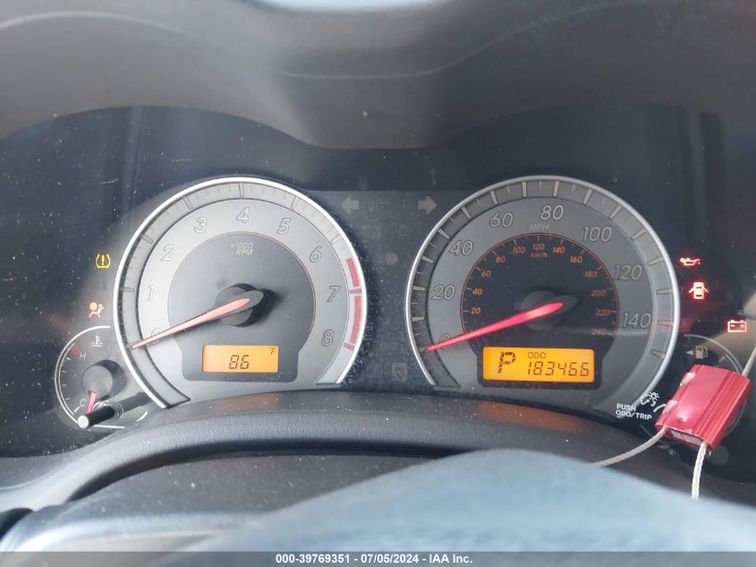 2010 Toyota Corolla S VIN: 2T1BU4EE5AC444040 Lot: 39769351