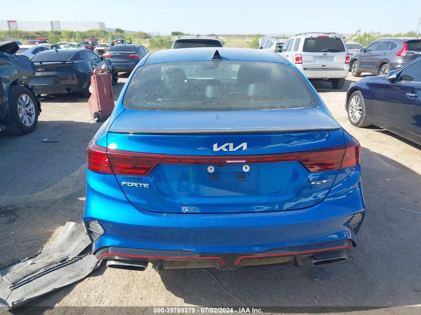 2022 Kia Forte Gt VIN: 3KPF44ACXNE455449 Lot: 39769379