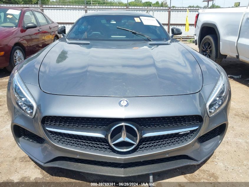 2016 Mercedes-Benz Gt S Amg VIN: WDDYJ7JA4GA005017 Lot: 39769381