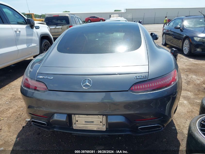 2016 Mercedes-Benz Gt S Amg VIN: WDDYJ7JA4GA005017 Lot: 39769381