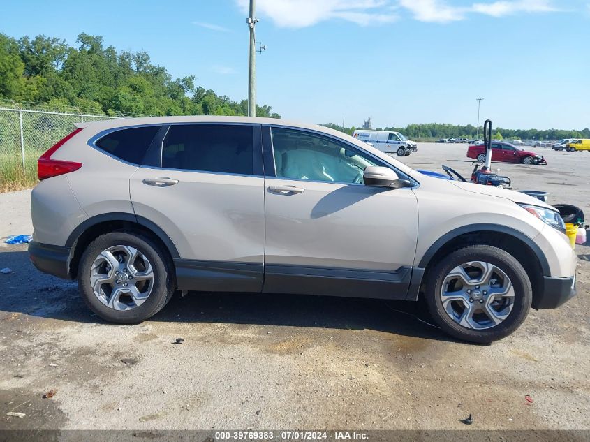 2019 Honda Cr-V Ex-L VIN: 2HKRW1H80KH503281 Lot: 39769383