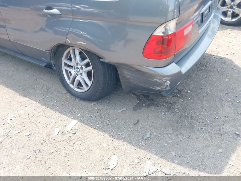 2006 BMW X5 3.0I VIN: 5UXFA135X6LY45125 Lot: 39769387