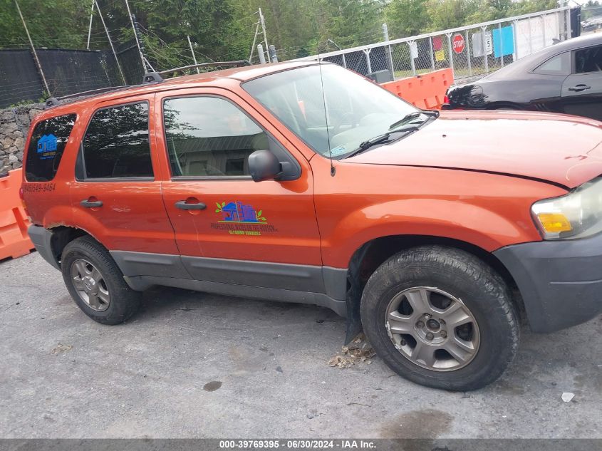 2005 Ford Escape Xls VIN: 1FMYU92Z25KC51827 Lot: 39769395