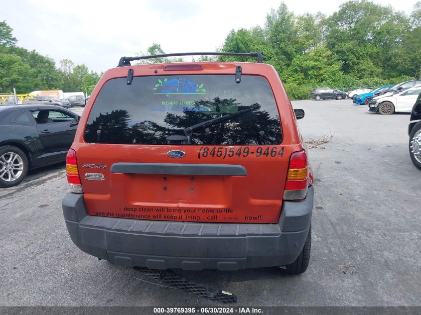 2005 Ford Escape Xls VIN: 1FMYU92Z25KC51827 Lot: 39769395