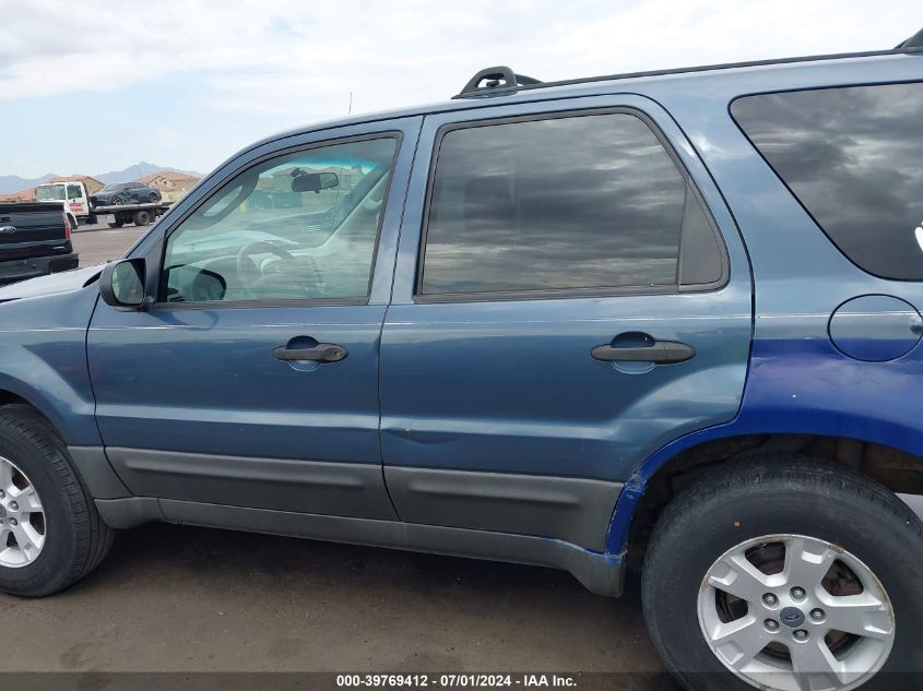 2006 Ford Escape Xlt/Xlt Sport VIN: 1FMYU931X6KA76463 Lot: 39769412