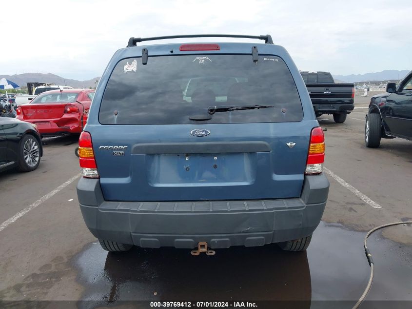 2006 Ford Escape Xlt/Xlt Sport VIN: 1FMYU931X6KA76463 Lot: 39769412