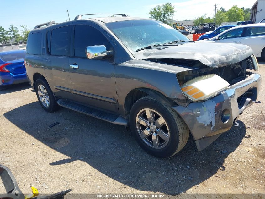 2004 Nissan Pathfinder Armada Se VIN: 5N1AA08B04N735072 Lot: 39769413