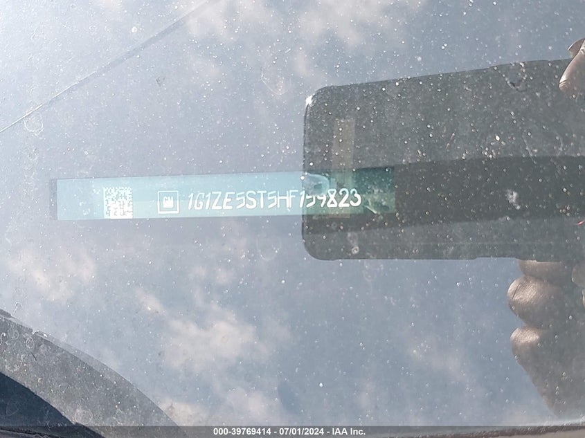 2017 CHEVROLET MALIBU 1LT - 1G1ZE5ST5HF159823