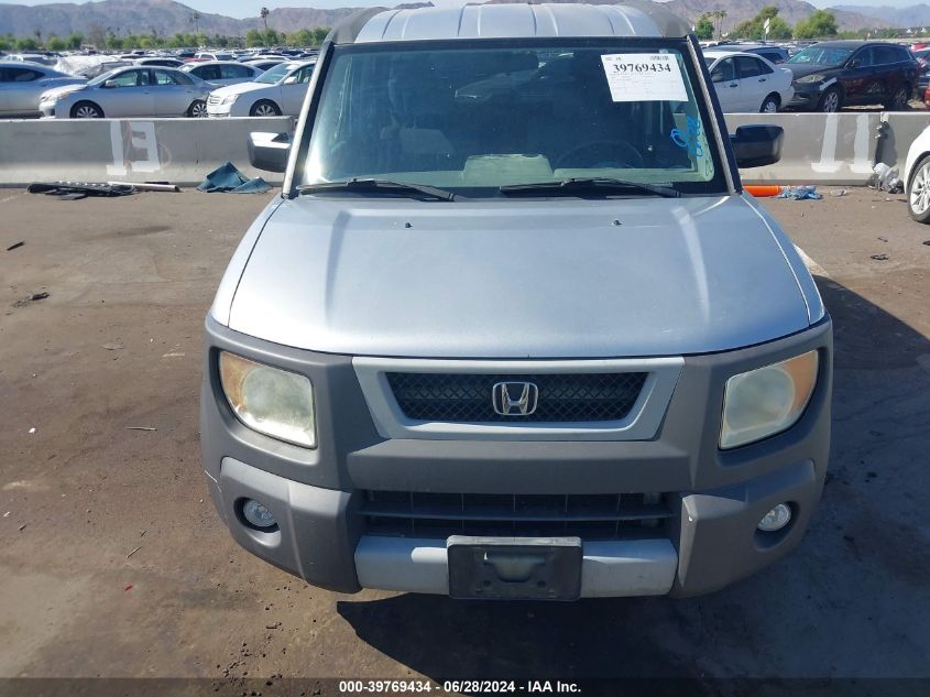 2003 Honda Element Ex VIN: 5J6YH17593L006802 Lot: 39769434
