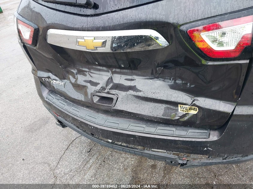 2017 Chevrolet Traverse Ls VIN: 1GNKRFED3HJ203331 Lot: 39769452