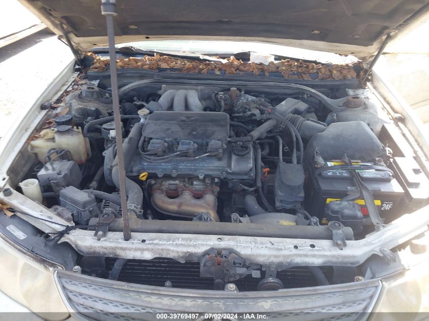 2T1FF28P52C598830 2002 Toyota Camry Solara Sle V6