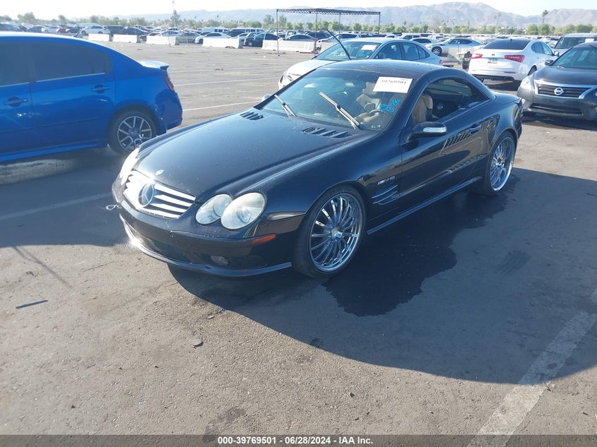 2005 Mercedes-Benz Sl 55 Amg VIN: WDBSK74F45F097748 Lot: 39769501