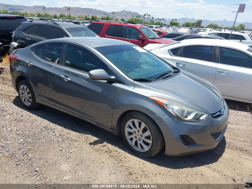 2013 Hyundai Elantra Gls/Limited VIN: 5NPDH4AE3DH196004 Lot: 39769518