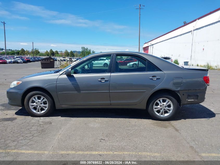 2005 Toyota Camry Le VIN: 4T1BE32KX5U588785 Lot: 39769522