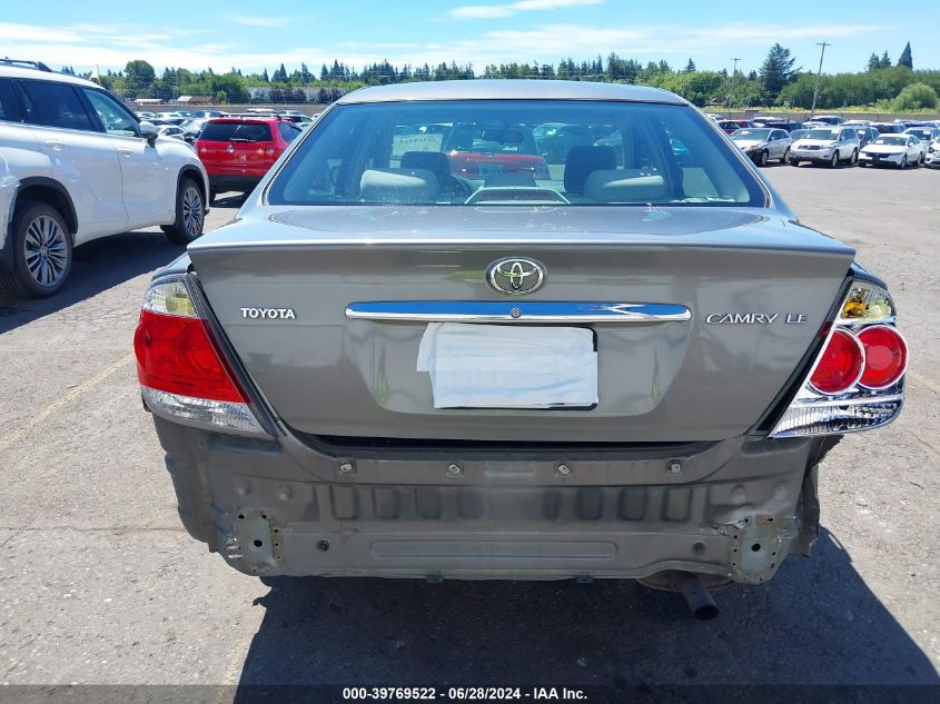 2005 Toyota Camry Le VIN: 4T1BE32KX5U588785 Lot: 39769522
