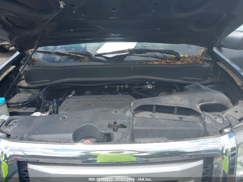 2011 Honda Pilot Ex-L VIN: 5FNYF4H7XBB066831 Lot: 39769523