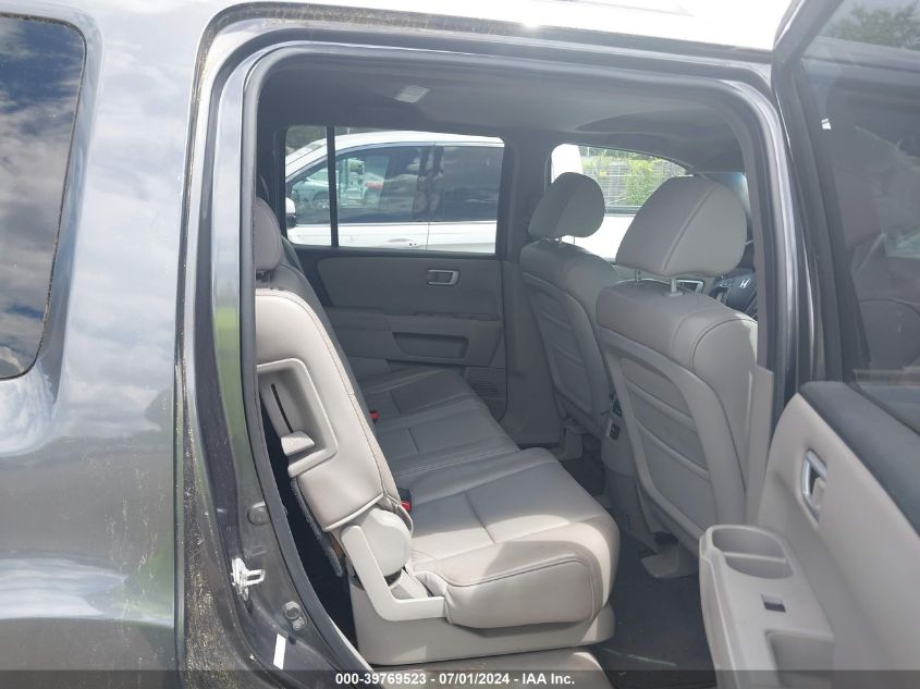 2011 Honda Pilot Ex-L VIN: 5FNYF4H7XBB066831 Lot: 39769523