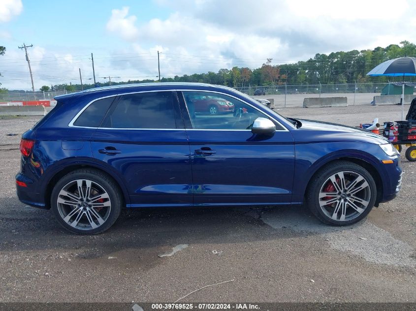 2019 Audi Sq5 Premium Plus VIN: WA1B4BFY9K2112187 Lot: 39769525