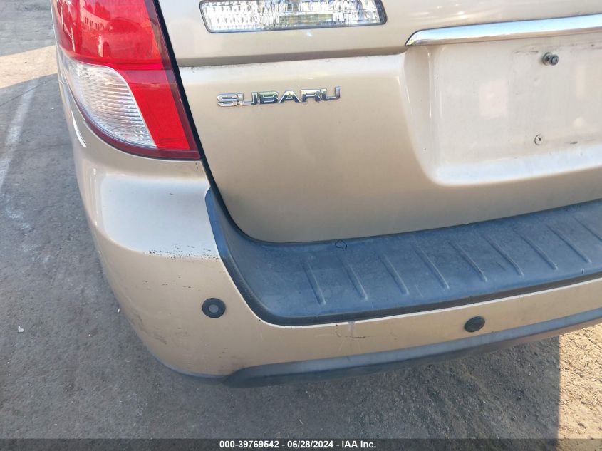 2008 Subaru Outback 2.5I/2.5I L.l. Bean Edition VIN: 4S4BP61C587316539 Lot: 39769542