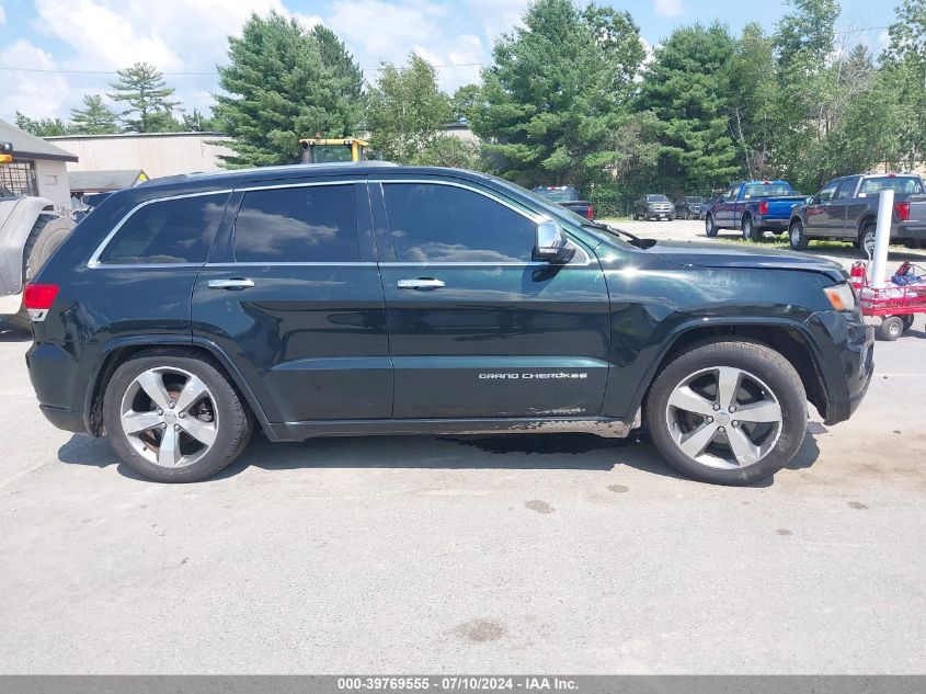 2014 Jeep Grand Cherokee Overland VIN: 1C4RJFCG5EC363965 Lot: 39769555