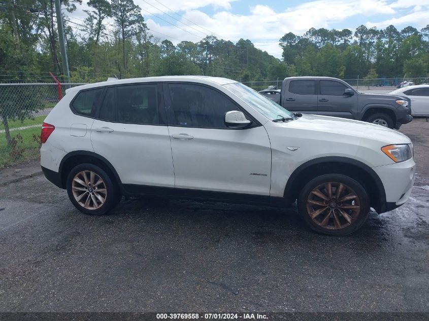 2014 BMW X3 xDrive28I VIN: 5UXWX9C50E0D13270 Lot: 39769558