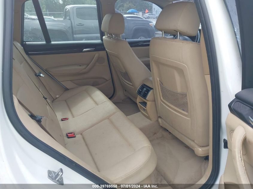 2014 BMW X3 xDrive28I VIN: 5UXWX9C50E0D13270 Lot: 39769558