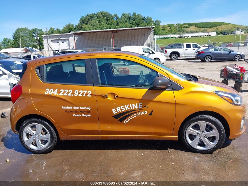 2019 Chevrolet Spark Ls VIN: KL8CB6SA0KC721929 Lot: 39769593