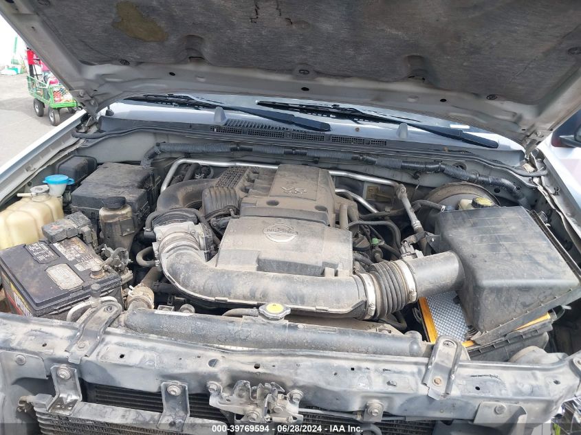 2007 Nissan Xterra Off Road VIN: 5N1AN08W07C536112 Lot: 39769594