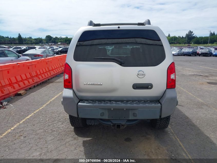 2007 Nissan Xterra Off Road VIN: 5N1AN08W07C536112 Lot: 39769594
