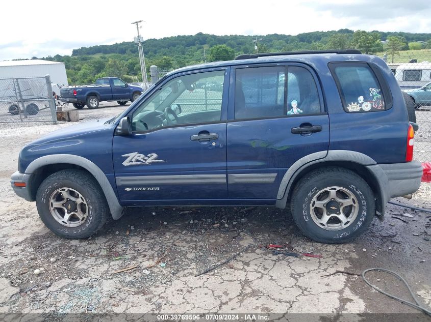 2001 Chevrolet Tracker Hard Top Zr2 VIN: 2CNBJ734616914528 Lot: 39769596