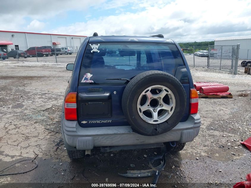 2001 Chevrolet Tracker Hard Top Zr2 VIN: 2CNBJ734616914528 Lot: 39769596