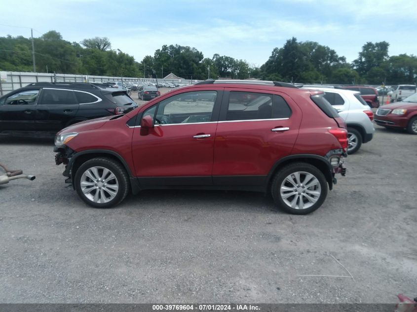 2018 Chevrolet Trax Premier VIN: 3GNCJRSB0JL2299 Lot: 39769604